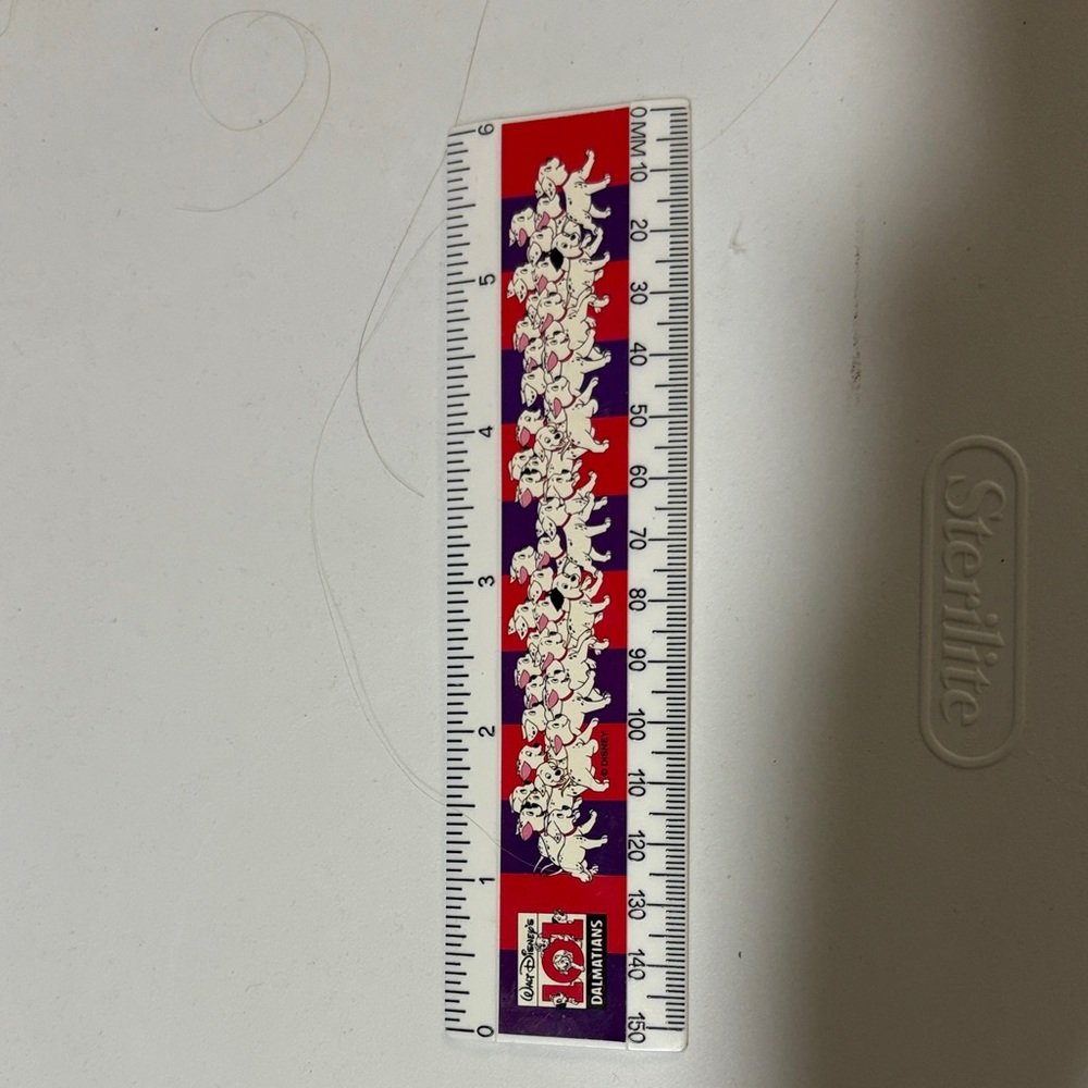 Vintage 101 Dalmatians Ruler